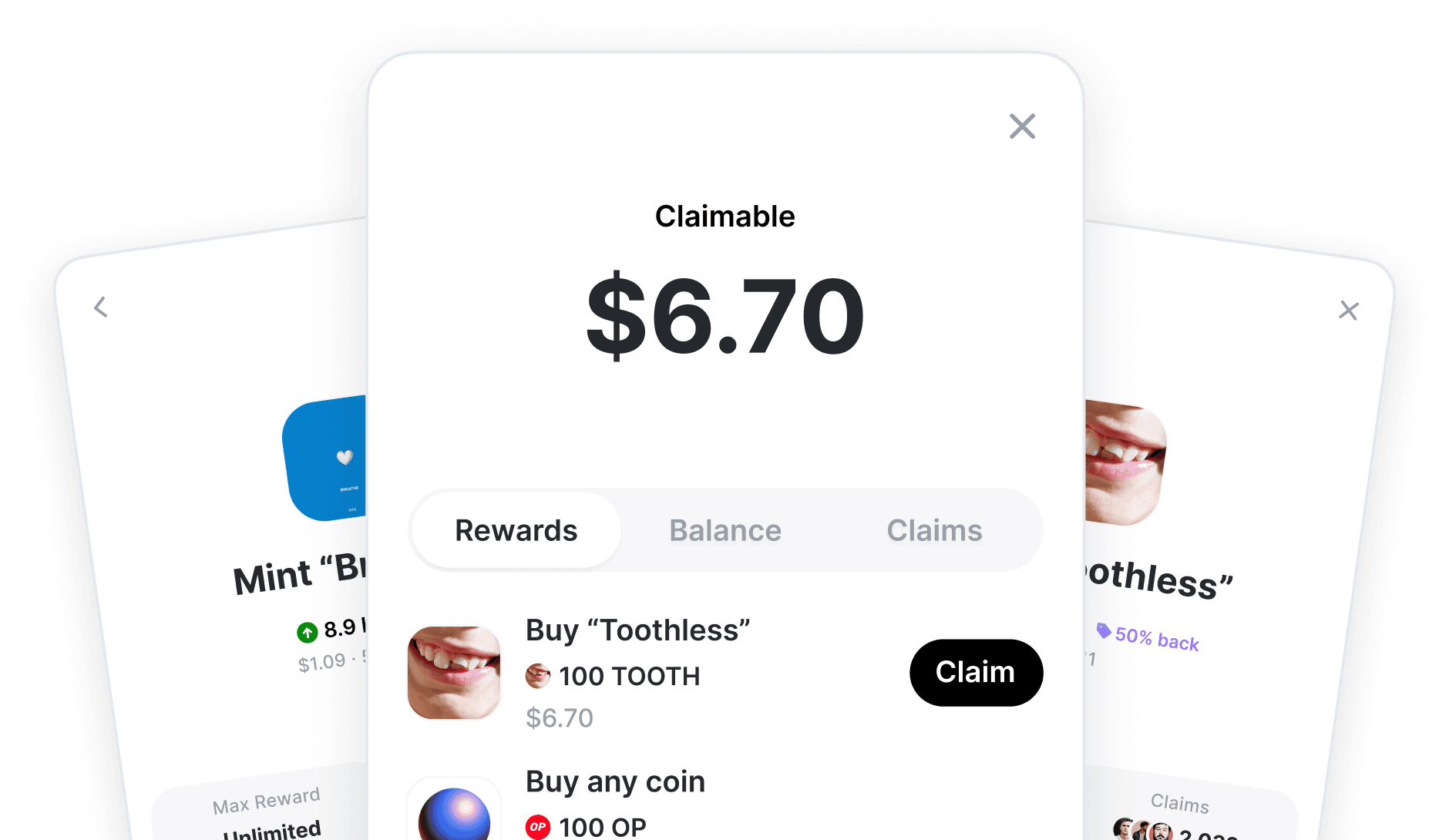 RewardKit widget preview